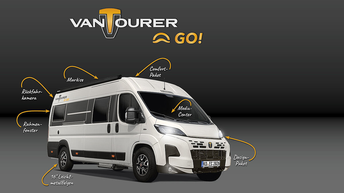 Kastenwagen Sondermodell VANTourer GO! - jetzt ab 61.626 € kaufen